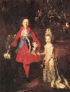 Portrait of Prince James Francis Edward Stuart and Princess Louisa Maria Theresa Stuart, Nicolas de Largilliere